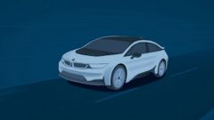 BMW i5, il teaser della concept elettrica a quattro porte al debutto a Francoforte
