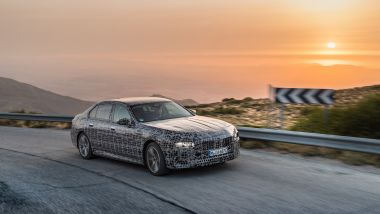 BMW i7, test in condizioni limite