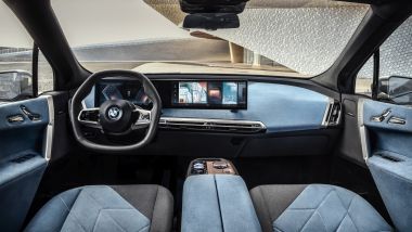 BMW iX 2021: interno extra lusso