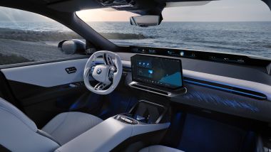 BMW iX3: abitacolo di lusso e confortevole con rivestimenti eco-sostenibili
