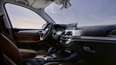 BMW iX3, panoramica della plancia