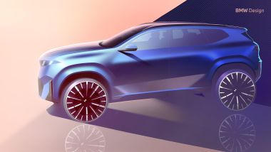 BMW iX3: uno dei bozzetti per lo studio del design Neue Klasse