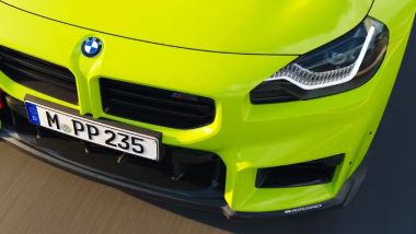 BMW M2 M Performance Track kit: lo splitter anteriore è regolabile manualmente