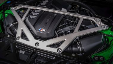 BMW M3 CS: il tremila biturbo sei cilindri in linea da 550 CV