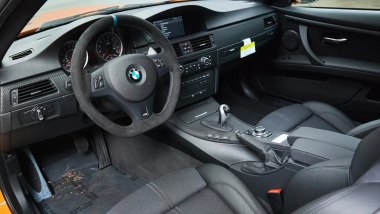 BMW M3 E92 Lime Rock park Edition asta Brig a Trailer: gli interni perfettamente conservati