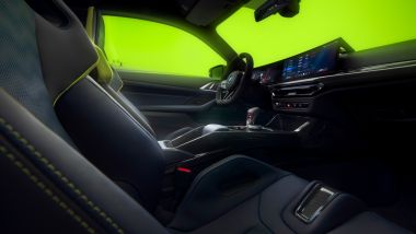 BMW M4 CS Edition VR46: l'abitacolo personalizzato della sportiva tedesca