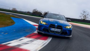 BMW M4 CS Edition VR46: motore da 550 CV e assetto sviluppato con il campione di Tavullia