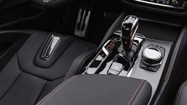 BMW M5 CS 2021, la console centrale