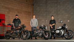Bmw R 18: foto della moto elaborata da tre preparatori canadesi