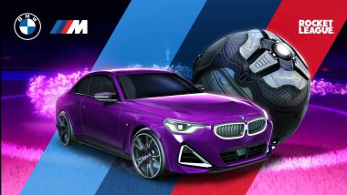 BMW Serie 2 M240i per Rocket League: un'immagine di gioco