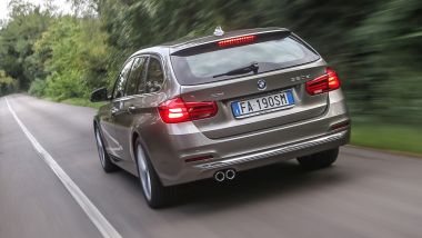 Prova su strada  BMW Serie 3 Touring e Serie 3 berlina 2016