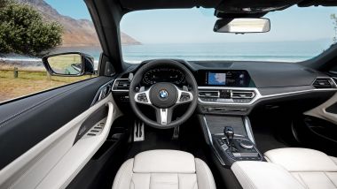 BMW Serie 4 Convertible: gli interni