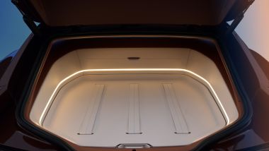 BMW Speedtop, l'illuminazione del vano bagagli