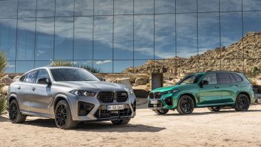 BMW vs Mercedes-Benz: i SUV X5 e X6 Coup&eacute; M Performance di BMW