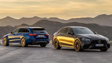 BMW vs Mercedes-Benz: la Classe C AMG 63 S E-Performance di Mercedes