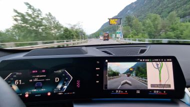 BMW X1 23d xDrive Msport: il navigatore in realtà aumentata