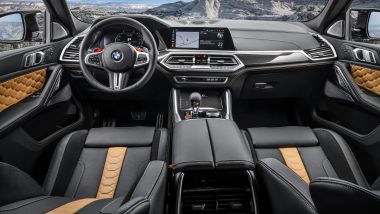 BMW X6 M Competition: gli interni