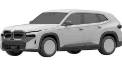 Brevetti, disegni e scheda tecnica nuovo SUV ibrido BMW XM