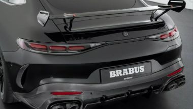 Brabus 1000: la coda della coupé tedesca con l'ala fissa in fibra di carbonio