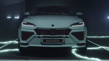 Brabus 900: il frontale aggressivo del SUV nella variante cromatica Mint, in verde menta