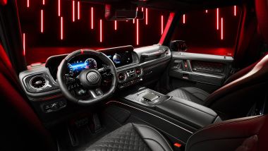 BRABUS 900 Rocket Edition: il lussuoso abitacolo con rivestimenti in pregiata pelle