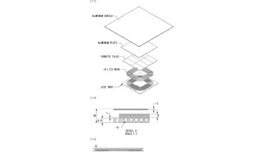 Brevetto Hyundai: i disegni della struttura della piastra di ricarica