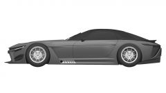 Brevetto disegni Toyota coupé GR GT3 di serie