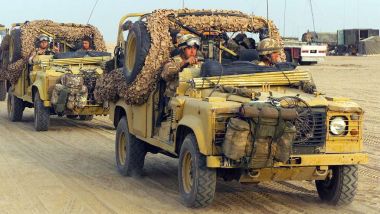 British Army: ''Addio Defender''