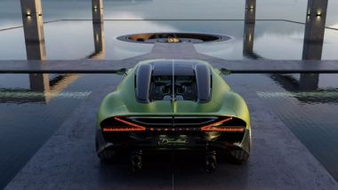 Bugatti Brouillard: il motore 8.0 quadriturbo W16 derivato dalla Chiron eroga 1.600 CV