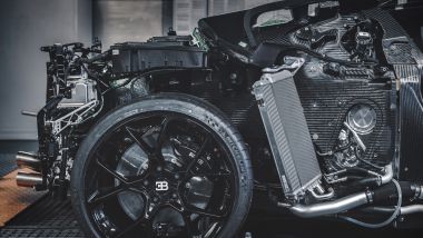 Bugatti Centodieci, il motore W16 da 8 litri sviluppa 1.600 CV