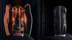 Bugatti La Bouteille Noire: bottiglia chanpagne carbonio
