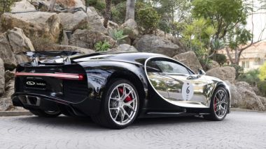 Bugatti Chiron Le Mer Argentée: l'hypercar francese va all'asta