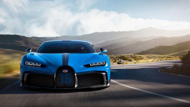 Bugatti Chiron Pur Sport: parabrezza a circa 60.000 euro