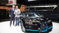 Bugatti Chiron, al Salone di Francoforte 2017 la supercar da Guinness