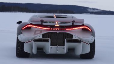 Bugatti Tourbillon: test invernali per l'hypercar francese