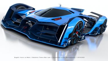Bugatti Vision Le Mans: il concept da corsa del futuro