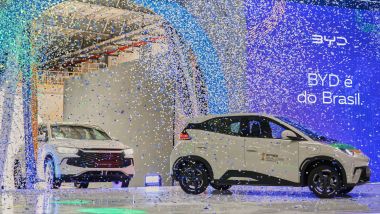 BYD Dolphin Mini, citycar prodotta in Brasile (Facebook / BYD Global)