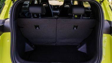 BYD Dolphin Surf, 308 litri di vano bagagli