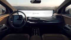 Byton SUV elettrica M-Byte: schermo da 48 pollici negli interni