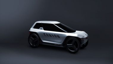 Canyon Future Mobility Concept: visto di 3/4 anteriore