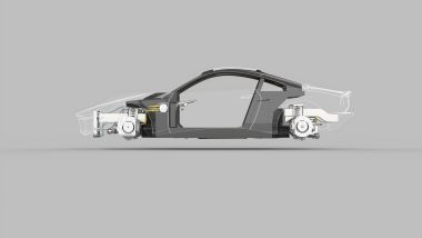 Caterham Project V, la scocca