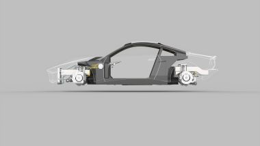 Caterham Project V, la scocca