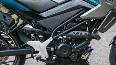 CFMOTO 125NK e 675NK: il monocilindrico 4T DOHC 4 valvole da 14,4 CV della 125NK