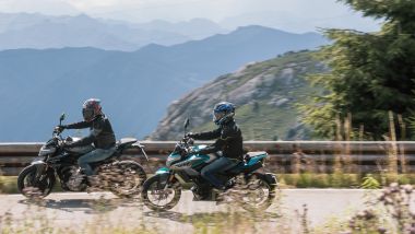 CFMOTO 125NK e 675NK: l'agilità della 125 compensa un po' il vigore della 675 sui tornanti