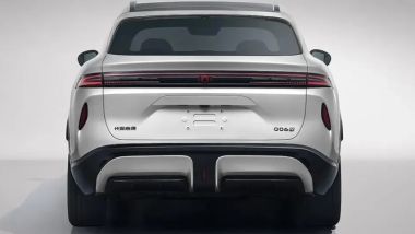 Changan Nevo Q06: la vista della coda del nuovo SUV cinese