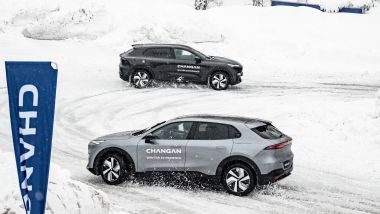 Changan Winter Experience: con il C-SUV elettrico Deepal S05 nei test su neve e ghiaccio