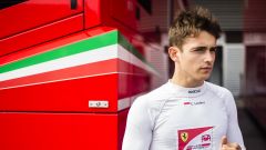 Charles Leclerc e la prima giornata "ufficiale" in Ferrari