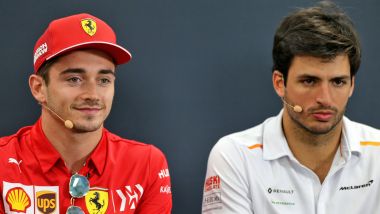 Charles Leclerc e Carlos Sainz saranno i piloti della Ferrari nel 2021