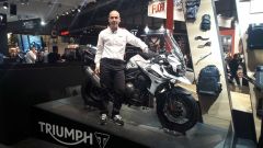 Eicma 2017: le novità di Triumph presentate da Christophe Couet