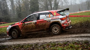 CIAR 2023, Rally Monza: Andrea Mabellini (Skoda)